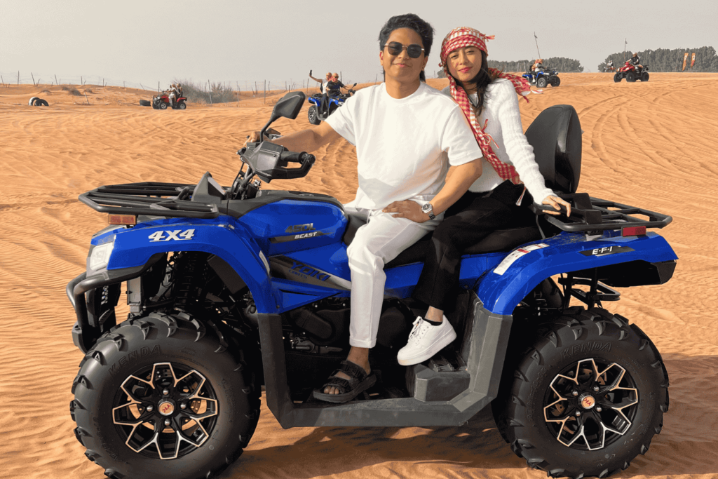 quad biking